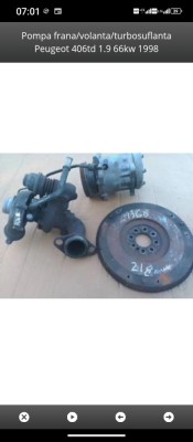 Turbo, volantă,el.motor, pompă fr&amp;acirc;nă,ecu foto