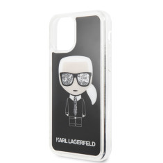 Husa Karl Lagerfeld Iconic Silicone Cover pentru iPhone 11 Pro Black foto