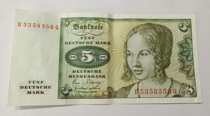 Germania - 5 Mark 1980