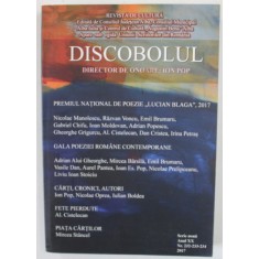 DISCOBOLUL , REVISTA DE CULTURA EDITATA DE CONSILIUL JUDETEAN ALBA , NR. 232 , 233 , 234 / 2017