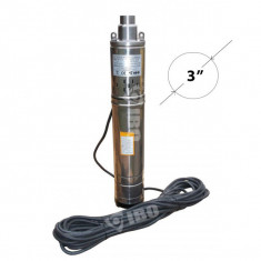 Pompa Submersibila cu Surub (snec) IBO Dambat SCR, 250 W, 17 l/min, H Refulare 77 m, 3 Toli + 14 m cablu