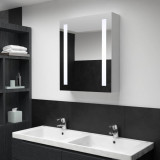 Dulap de baie cu oglinda si LED-uri, 50 x 13 x 70 cm GartenMobel Dekor, vidaXL