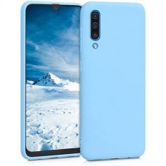 Husa Telefon Silicon Samsung Galaxy A50 A505 A30S A307 Fresh Light Blue