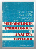 Metodologie psihologica si analiza datelor - I.Radu /M. Miclea/ M.Albu..., 1993