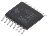 Interfață Receptor Linie LVDS 100Mbps 3-3.6V SMD