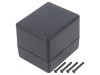 Carcasă Universală Neagră SMART ABS 63mm x 76mm x 63mm