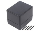 Carcasă Universală Neagră SMART ABS 63mm x 76mm x 63mm