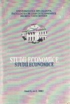 Studii economice - Anul I, nr. 1, 2003 foto