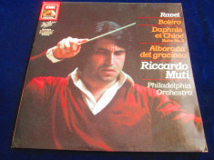 ravel. Riccardo Muti - Bolero. Daphnis et Chloe. Alborada _ vinyl_EMI (1982 ) foto