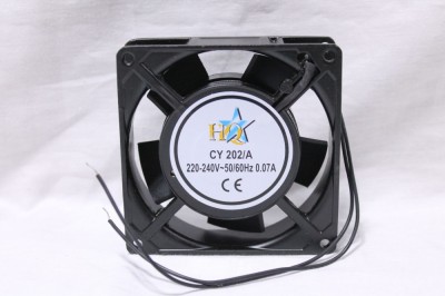 Ventilator metal AC 220-240V 0.07A 92x92x25 mm foto