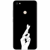 Husa silicon pentru Xiaomi Redmi Note 5A, Finger Cross