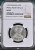Romania - 100 Lei 1992 - Codita rotunjita - MS 62