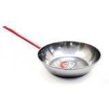 Tigaie adanca pentru prajit, maner lung, otel lustruit, 40 cm, 8.9 litri, La Ideal, Garcima, GRC10440