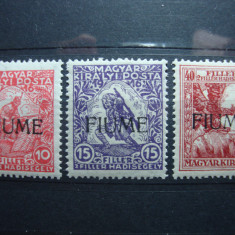 FIUME 1918 SERIE MH