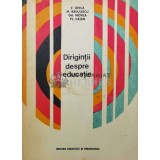 Dirigintii despre educatie - 1977 - V. Ghica ($T178)