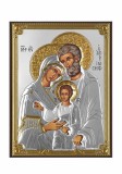 Icoana Sfanta Familie rama lemn 13x18 cm