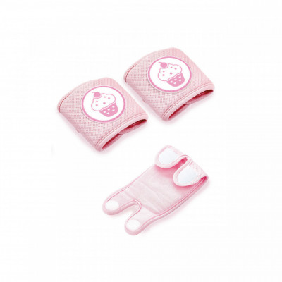 Genunchiere de protectie pentru bebelusi Cupcake (Culoare: Roz) foto
