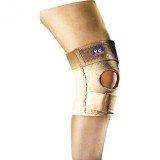 Cumpara ieftin Banda genunchiera pentru rotula cu 2 atele flexibile YC-6056