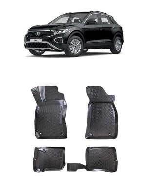 Set Covorase Auto Cauciuc Volkswagen T-Roc (2017-2022) foto