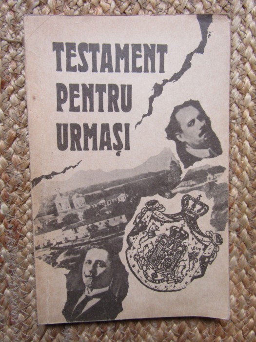 TESTAMENT PENTRU URMASI