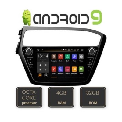 Navigatie dedicata Hyundai I20 2018- G1130-8CORE Android ecran tactil capacitiv Bluetooth Internet GPS Octa Core CarStore Technology foto