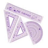 Set 4 instrumente geometrie - Kitty - You Rule | Legami