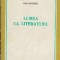 Lumea ca literatura
