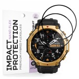 (Pachet 2 buc.) Folie Amazfit T-Rex 3 Pro 48mm Asteroid GSM Nano Flex, negru