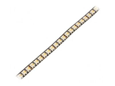Bandă LED RGBW Programabilă 5V 144 LED/m PCB Negru foto
