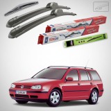 Cumpara ieftin Ștergătoare Volkswagen Golf 4 Variant 1999-2002 | Set Față și Spate Flat &ndash; TeamCar&reg;
