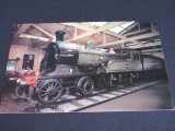 Locomotiva Istorică North Eastern Railway Nr. 1621 din 1893, Muzeul Feroviar York . Ilustrată Temă Feroviară, Necirculata, Printata