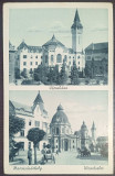 1941 - Targu Mures, Prefectura si Catedrala mica (jud. Mures)