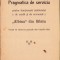 HST A1801 Pragmatica de serviciu pentru funcționarii .. Albina 1918 Sibiu