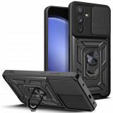 Husa Tech-Protect Camshield Pro pentru Samsung Galaxy S23 FE Negru, Carcasa