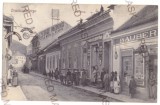 4866 - ORAVITA Caras-Severin Street Stores, Romania - old postcard - used - 1912, Circulata, Printata