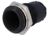 Montură LED 10mm &Icirc;ncastrată Metalică Neagră