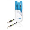 Cablu audio ecranat Jack Stereo 3.5 mm tata-tata 2m gri Konig