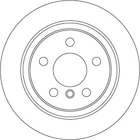 TRW DF6756 Disc frana