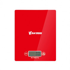 Cantar de bucatarie Vakoss WH-5368R 5 kg Red foto