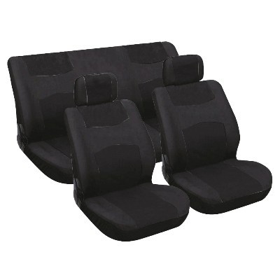 Huse scaune auto Carpoint 6 buc negre AutoDrive ProParts foto