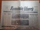 romania libera 25 aprilie 1990-articolul intercontinental-istoria se repeta