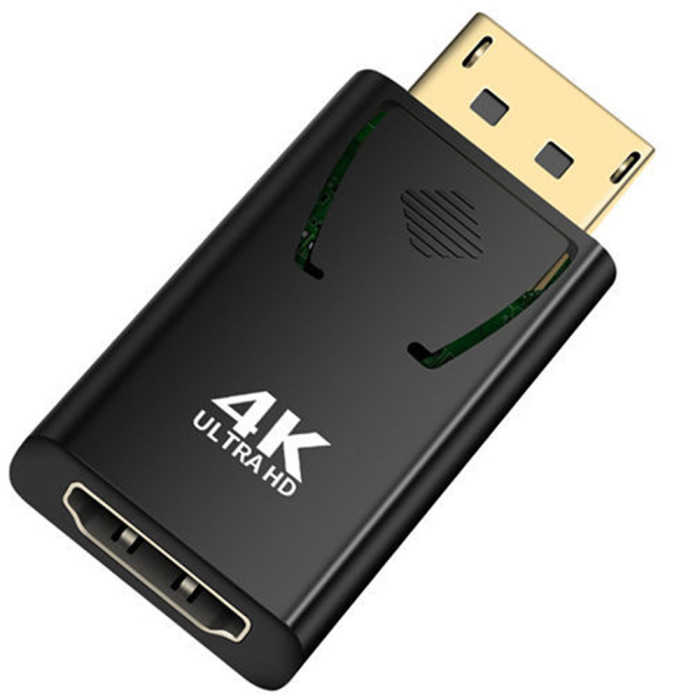 Adaptor DisplayPort DP la HDMI convertor suporta audio si rezolutie 4K