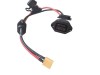 Conector Incarcator XT60 Tata Mufa Flat Scuter Electric cu Siguranta Cabletech