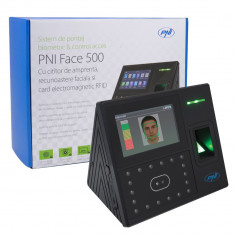 Resigilat : Sistem de pontaj biometric si control acces PNI Face 500 cu cititor de foto