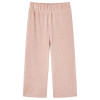 Pantaloni de copii din velur, roz, 92 GartenMobel Dekor, vidaXL