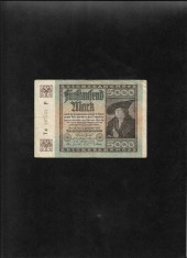 Germania 5000 marci mark 1922 seria197222