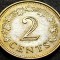 Moneda 2 CENTI - MALTA, anul 1977 * cod 5132
