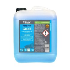 CLINEX PROFIT Glass, 5 litri, solutie superconcentrata, pentru curatat suprafete si obiecte din sticla
