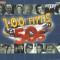 CD 4XCD Various &ndash; 100 Hits Of The 50&#039;s (VG+)