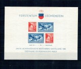 Liechtenstein 1936 - Muzeul Postal, Expo Vaduz, bloc neuzat